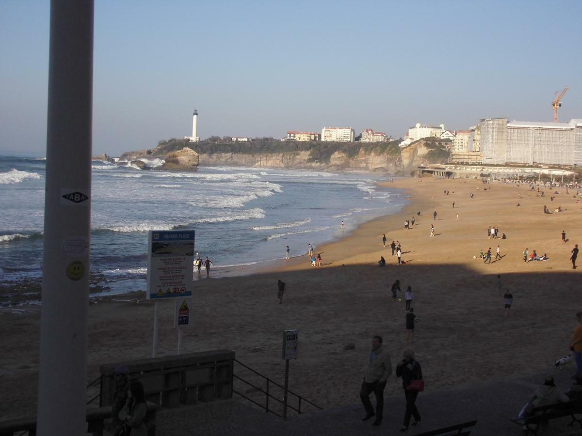 Apartamento Au Balcon Fleuri Anglet Exterior foto